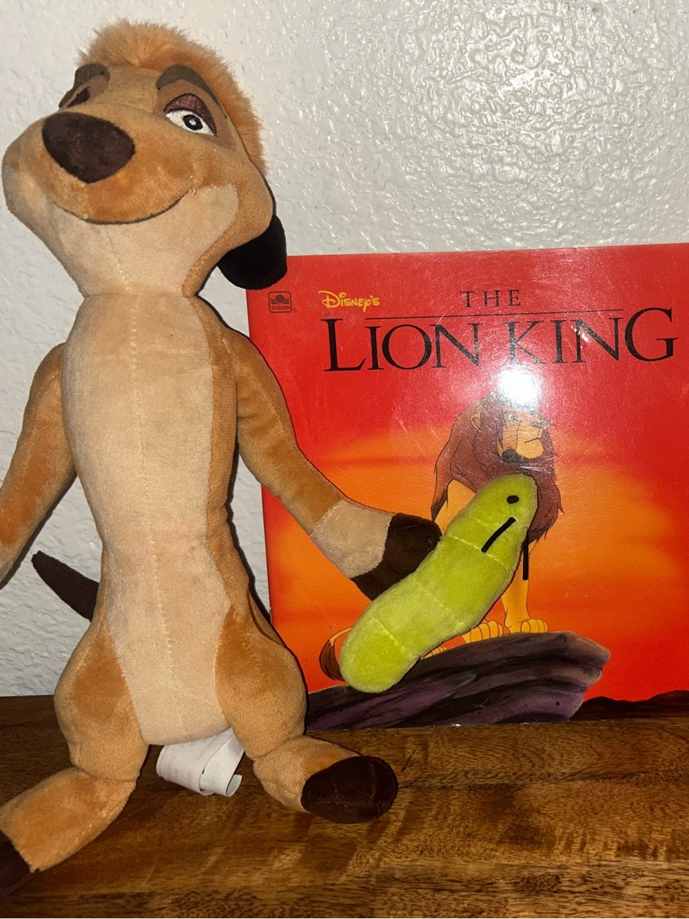 Disney The Lion King Plushies & Book